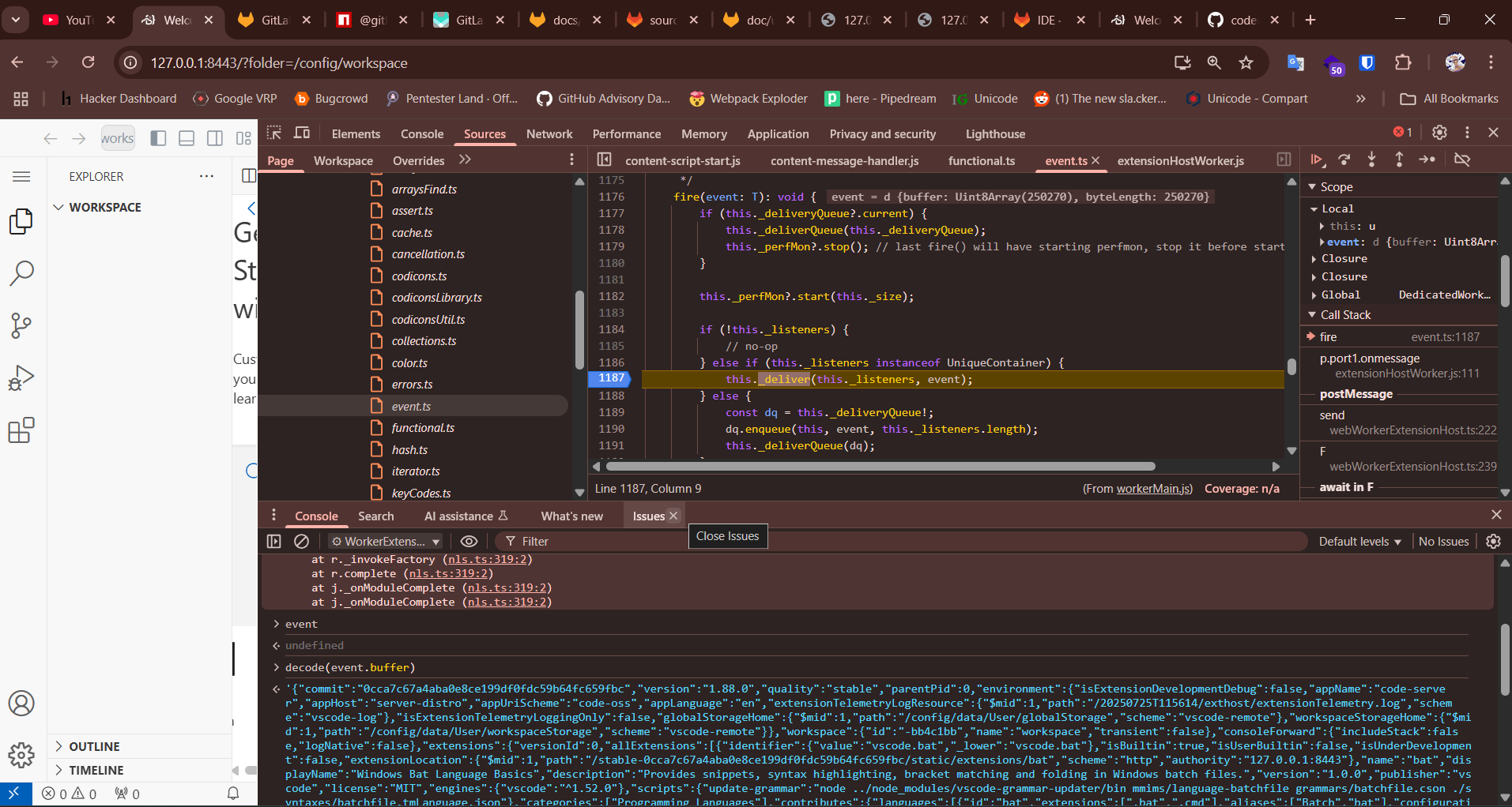 XSS in Google IDX Workstation | sudi's blog